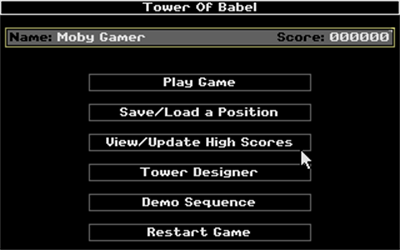 Tower of Babel - Screenshot - Game Select Image