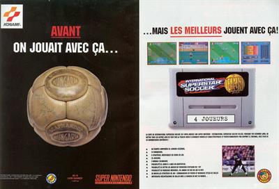 International Superstar Soccer Deluxe - Advertisement Flyer - Front Image