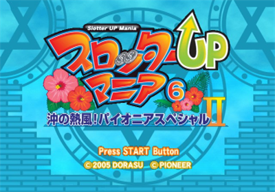 Slotter Up Mania 6 - Screenshot - Game Title Image