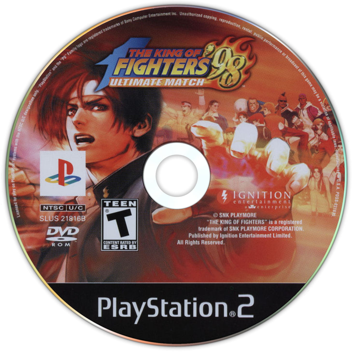 the king of fighters 98 logo