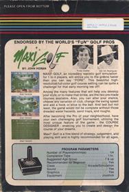 Maxi Golf - Box - Back Image