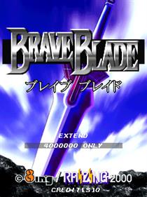 Brave Blade - Screenshot - Game Title Image