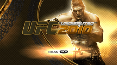 UFC Undisputed 2010 - Screenshot - Game Title Image