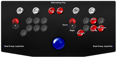 Mars - Arcade - Controls Information Image