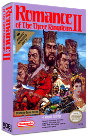 Romance of the Three Kingdoms II - Box - 3D Image