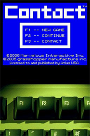 Contact - Screenshot - Game Title Image
