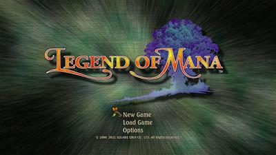 Legend of Mana - Screenshot - Game Title Image