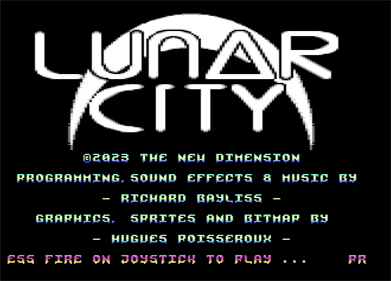 Lunar City - Screenshot - Game Title Image