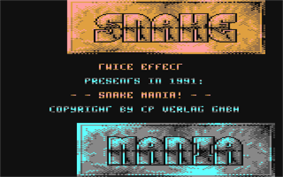 Snake Mania - Screenshot - Game Title Image
