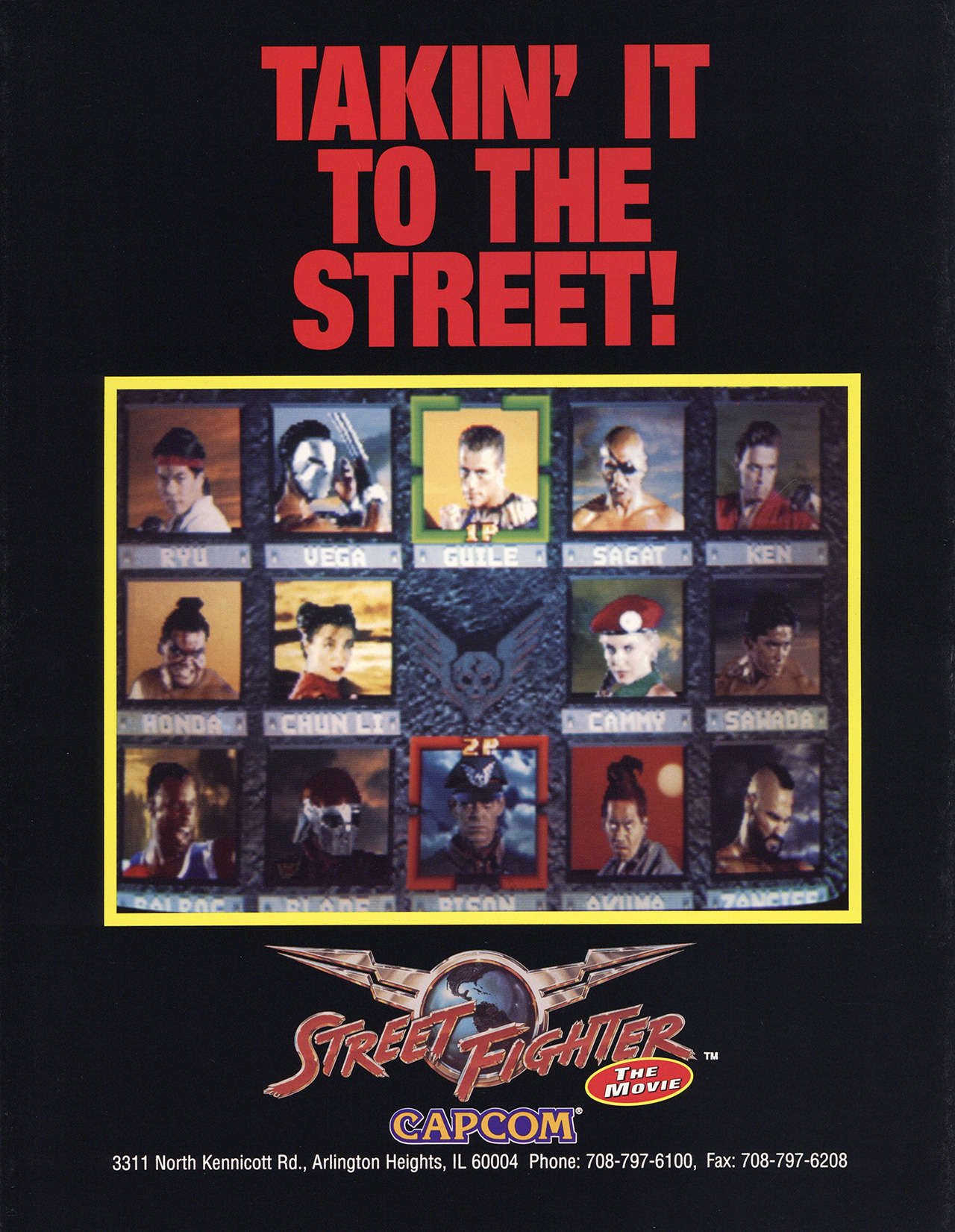 SHUGAMES !: Street Fighter: The Movie [arcades]