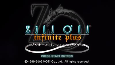 Zill O'll Infinite Plus - Screenshot - Game Title Image