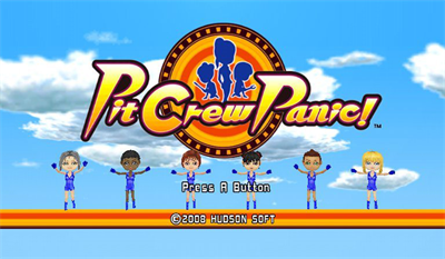 Pit Crew Panic! - Screenshot - Game Title Image