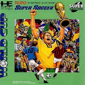 Tecmo World Cup Super Soccer - Box - Front Image