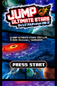 Jump Ultimate Stars - Screenshot - Game Title Image