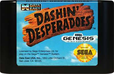 Dashin' Desperadoes - Cart - Front Image