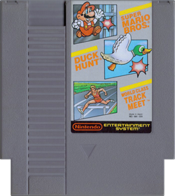 Super Mario Bros. / Duck Hunt / World Class Track Meet - Cart - Front Image