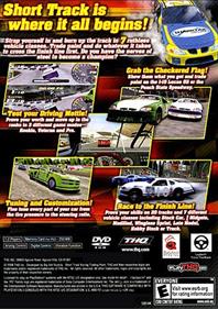 Short Track Racing: Trading Paint - Box - Back Image