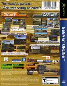 Sega GT Online - Box - Back Image