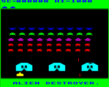 Alien Destroyer - Screenshot - Gameplay Image