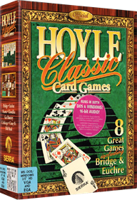 Hoyle Classic Card Games (1993) - Box - 3D Image