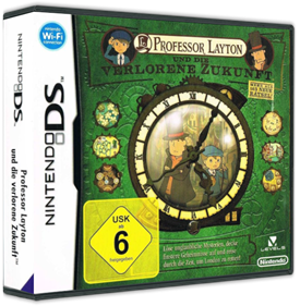 Professor Layton and the Unwound Future - Box - 3D Image