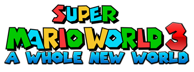 Super Mario World 3: A Whole New World - Clear Logo Image