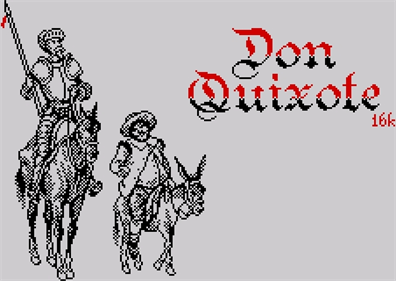 Don Quixote 16K - Screenshot - Game Title Image