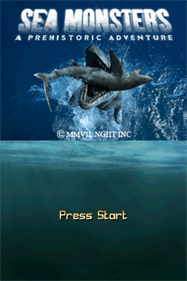 Sea Monsters: A Prehistoric Adventure - Screenshot - Game Title Image