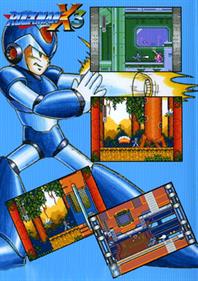 Rockman X3 - Box - Back Image