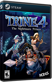 Trine 4: The Nightmare Prince - Box - 3D Image