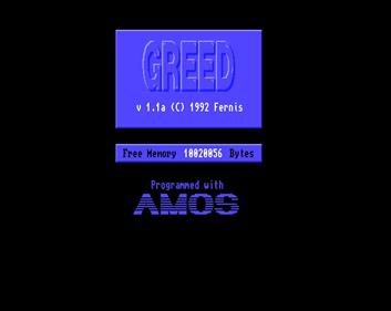 Greed(Ari Fernelius) - Screenshot - Game Title Image