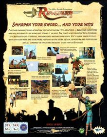 The Elder Scrolls Adventures: Redguard - Box - Back Image