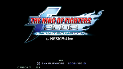 The King of Fighters 2002: Unlimited Match - Screenshot - Game Title Image