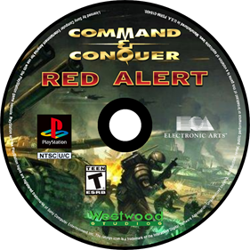 Command & Conquer: Red Alert - Fanart - Disc Image