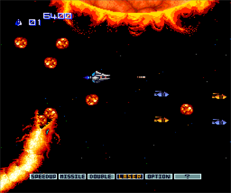 Gradius II: Gofer no Yabou - Screenshot - Gameplay Image