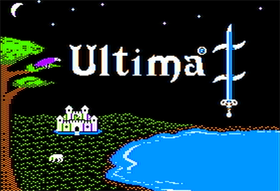 Ultima I - Screenshot - Game Title Image