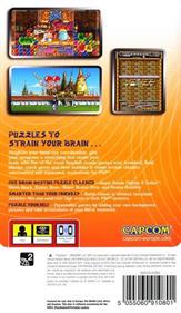 Capcom Puzzle World - Box - Back Image