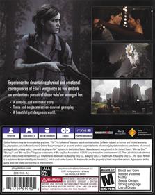 The Last of Us Part II - Box - Back Image