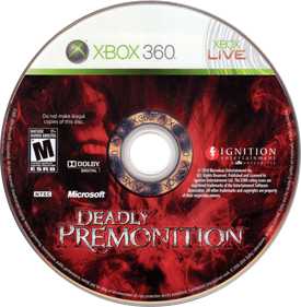 Deadly Premonition - Disc Image