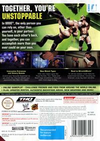 WWE SmackDown vs. Raw 2009 - Box - Back Image