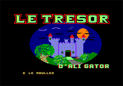 Le Tresor d'Ali Gator - Screenshot - Game Title Image