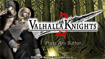 Valhalla Knights 2 - Screenshot - Game Title Image