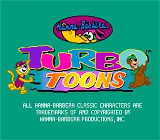 Turbo Toons - Screenshot - Game Title Image