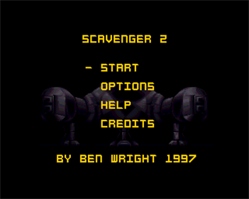 Scavenger 2 - Screenshot - Game Title Image