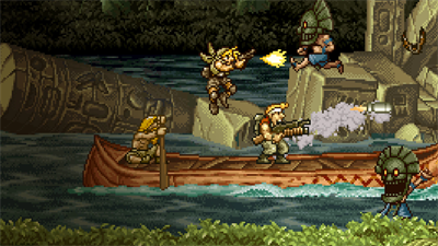 Metal Slug 4 & 5 - Fanart - Background Image