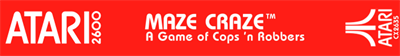 Maze Craze: A Game of Cops 'n Robbers - Banner Image