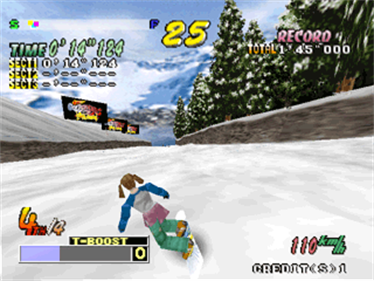 Cool Boarders Arcade Jam - Screenshot - Gameplay Image