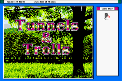 Tunnels & Trolls: Crusaders of Khazan - Screenshot - Game Title Image