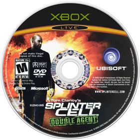 Tom Clancy's Splinter Cell: Double Agent - Disc Image