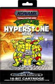 Teenage Mutant Ninja Turtles: The Hyperstone Heist - Box - Front - Reconstructed Image
